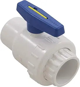 Praher 200-010 2" SKT PVC Single Union Ball Valve