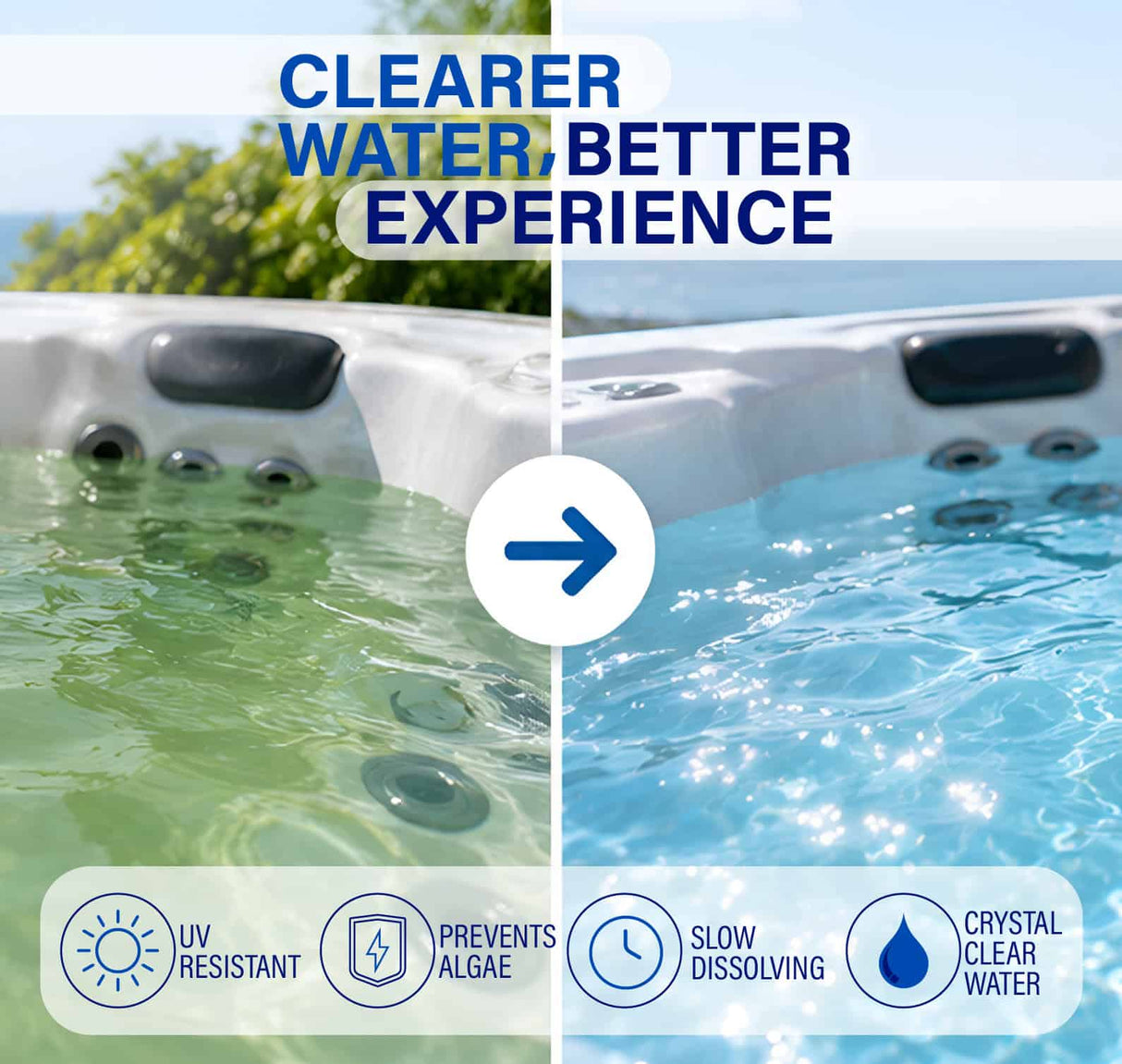 Mini Pucks Chlorine Tablets for Small Pools and Spa Floats