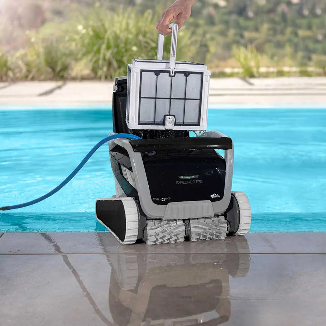 Maytronics Dolphin Explorer E70 (WiFi) Robotic Pool Cleaner