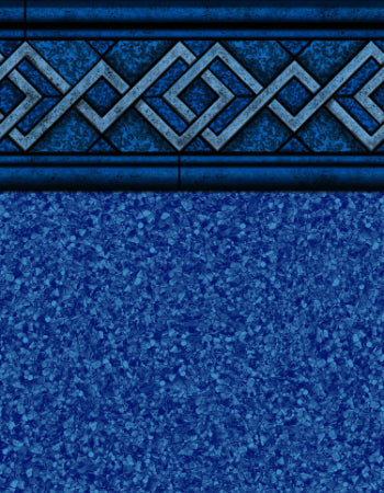 InGround Pool Liner - Hamlin / Blue Beach Pebble