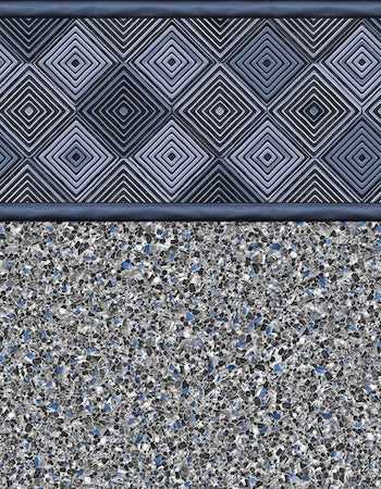 InGround Pool Liner - Harlo Ocean Midnight