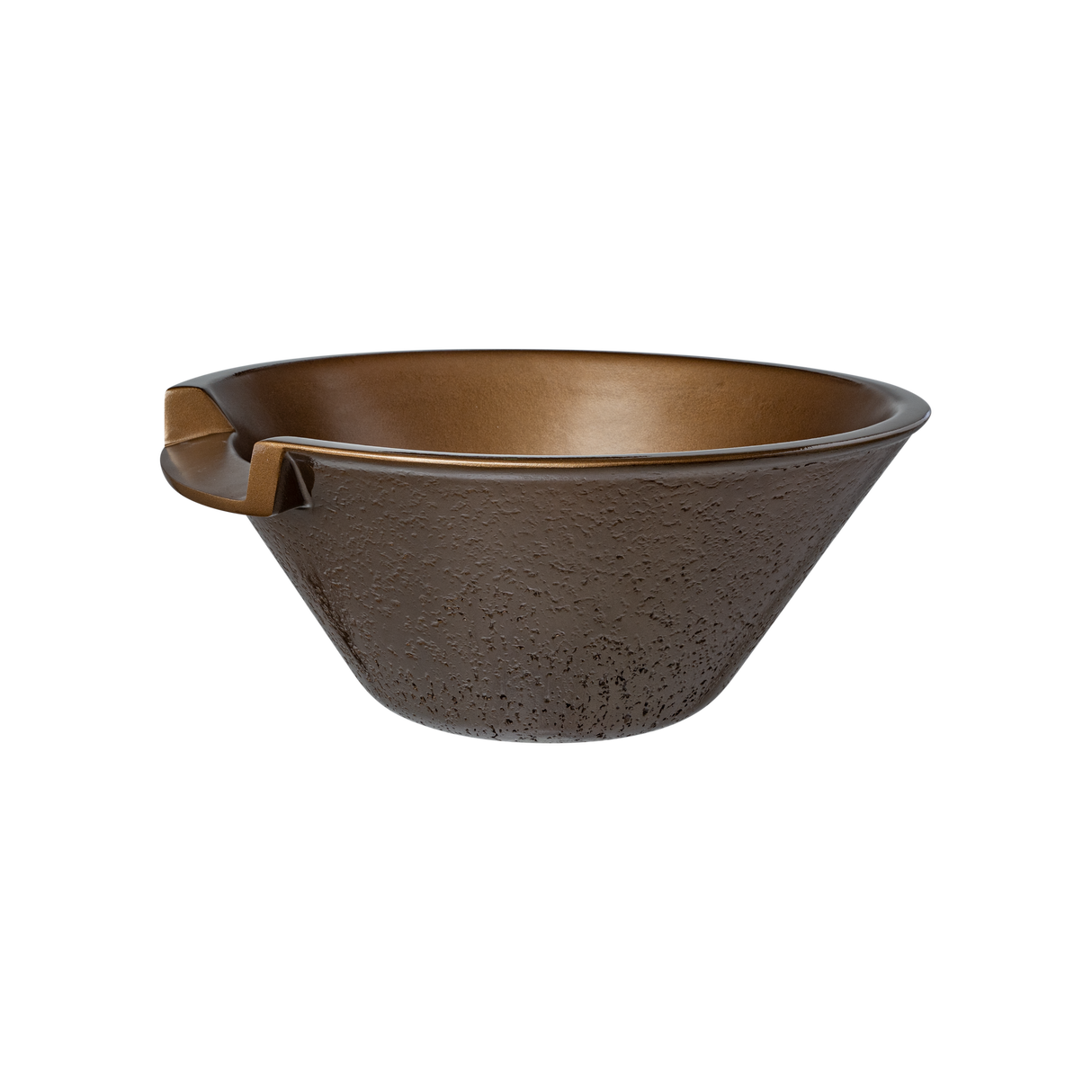 LED Water Bowls Resin - Round Bronze