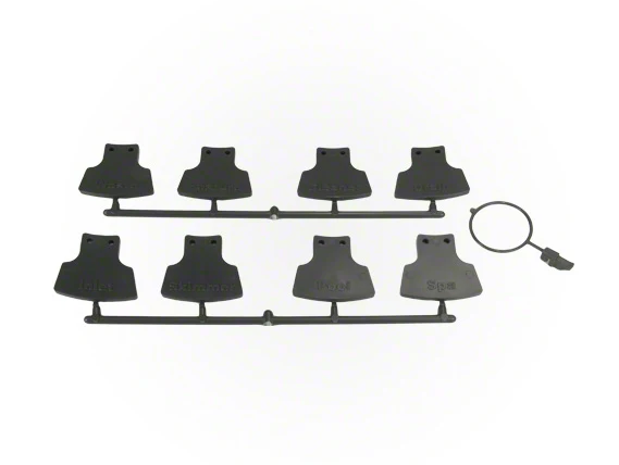 Jandy Never Lube Valve Placard and Index Tab Set