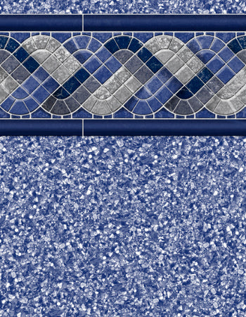 InGround Pool Liner - Raleigh Grey / Beach Pebble