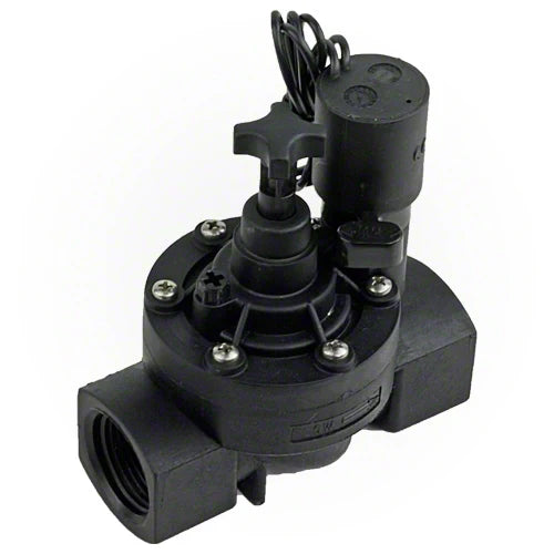 Jandy 1" Plastic Valve, 24V Solenoid (new Black Valve)