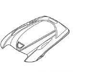 Polaris Hood P965iQ - Top Lid Assembly