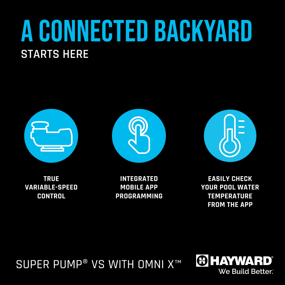 TriStar VS 815 Variable Speed Pool Pump with OmniX - 1.85HP