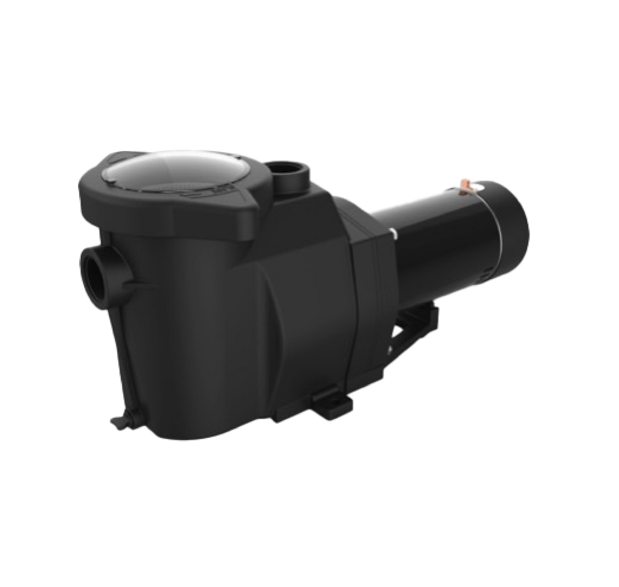 Aqua Coastal AquaFlow 1 HP inground pool pump with sleek design and digital control panel for efficient water circulation.