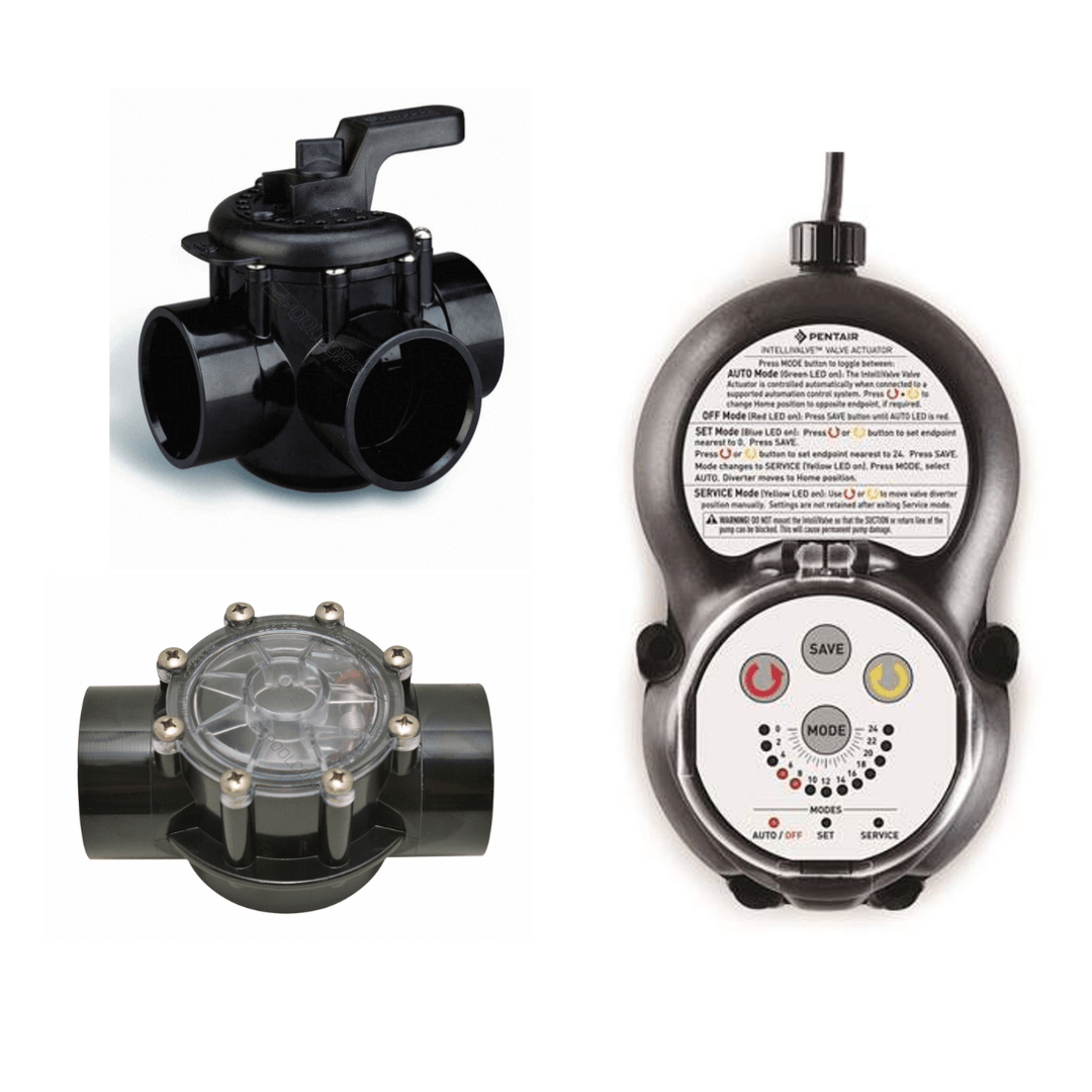 Pentair Smart Heater Automatic Bypass Valve Actuator Kit, 462048