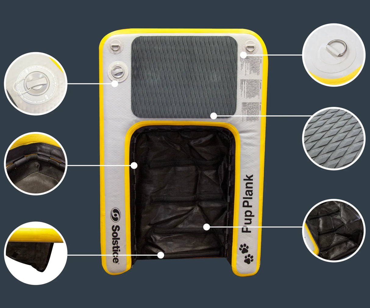 OPEN BOX - XL Dog Water Ramps | Inflatable Pup Planks by Solstice
