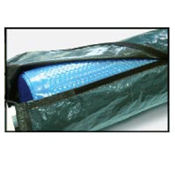 Aqua Coastal winter jacket cover for solar blankets up to 16 feet, designed to protect and insulate solar pool covers.