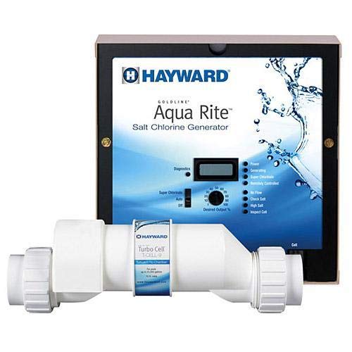 Hayward AQR9XLCUL Aqua Rite XL Salt Chlorine Generator & 25K Gallon Cell (Plug-in) 120v - K&J Leisure