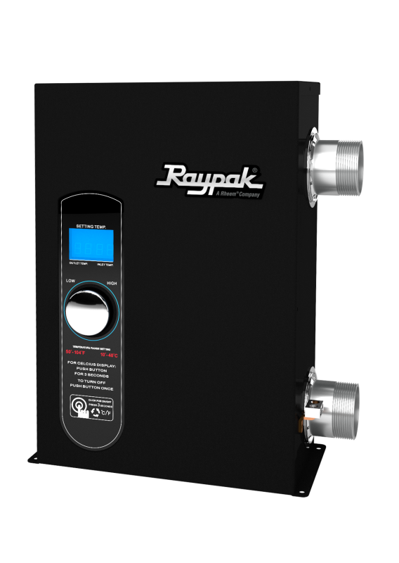 OPEN BOX - Raypak 5.5KW Digital Titanium Electric Pool | Spa Heater