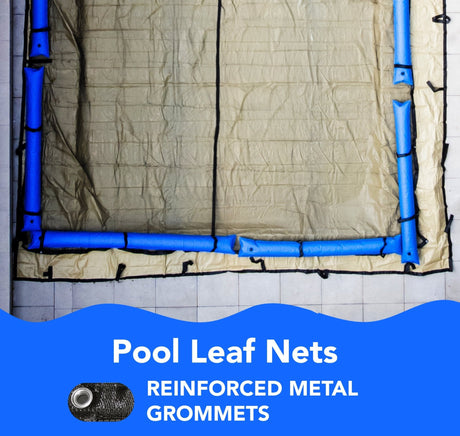 12x24-foot rectangle leaf net cover by Puyoung Ind. LTD for quick spring cleanup, designed to keep leaves and debris off outdoor areas.