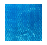 Blue Aqua Coastal 14x28 ft rectangle solar pool cover blanket with insulated design for heat retention and protection.