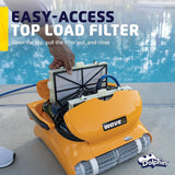 DOLPHIN Wave 60 Commercial Robotic Pool Cleaner with Caddy, Engineered for Extraordinary Pool Cleaning Performance, Ideal for Commercial Swimming Pools up to 50 Feet…