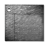 Aqua Coastal 20x40 ft Platinum Pro-Shield rectangle winter pool cover with reinforced edges and durable winter protection.