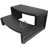 ProAqua Hot Tub 2 Step - Reversible Treads - Black