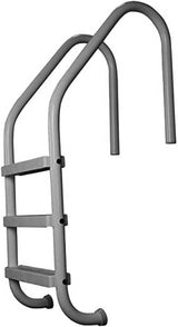 Saftron P-324-L3-GG 3 Step Polymer Finish Inground Pool Ladder, Graphite Gray