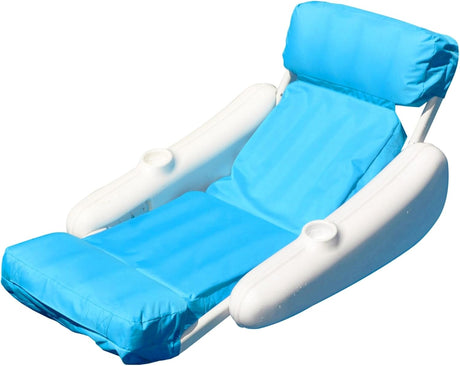Swimline SunChaser™ SunSoft™ Luxury Floating Lounger 66" x 32" x 23"