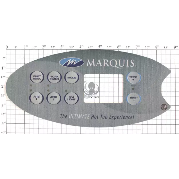 Marquis Keypad Overlay Sticker Main 2012 MS-650-0683