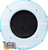 Solstice Watersports Inflatable 10' Round Recreation Float With Mesh Center