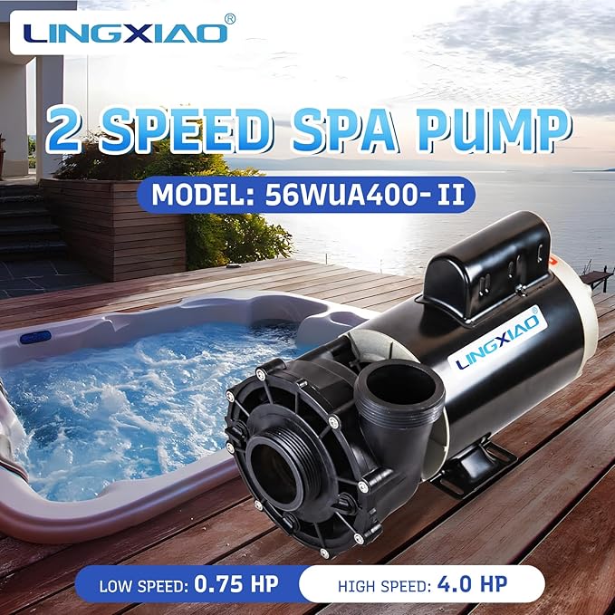 LX Hot Tub Pump 56WAU  4.0HP 230v