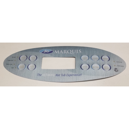 Marquis Keypad Overlay Sticker Main MQ 10 Button 3 Pump MS-650-0687