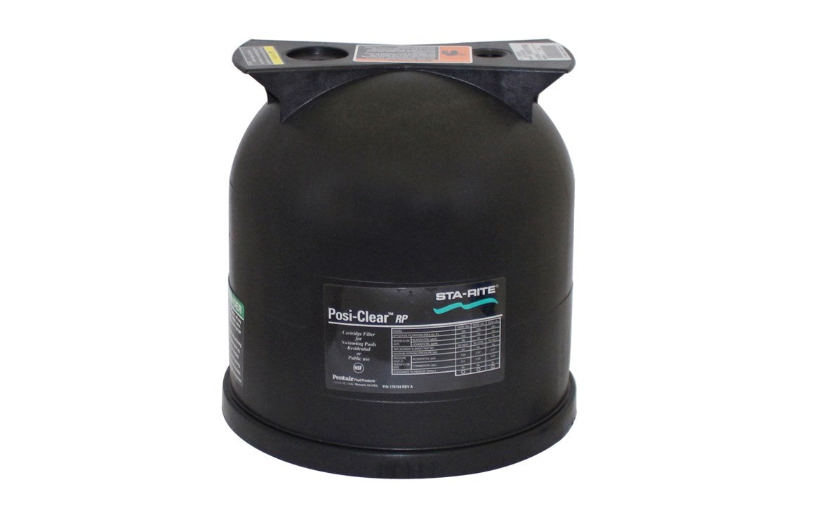 Pentair 178745Z pool filter lid for 150 and 200 sq. ft. cartridge filters, black plastic component for pool filtration systems