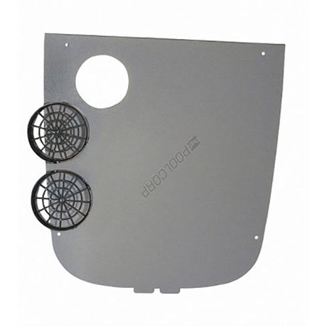 Jandy Jxi Heater 3-inch fresh air intake adapter, replacement pool equipment part with detailed view of the R0724600 component