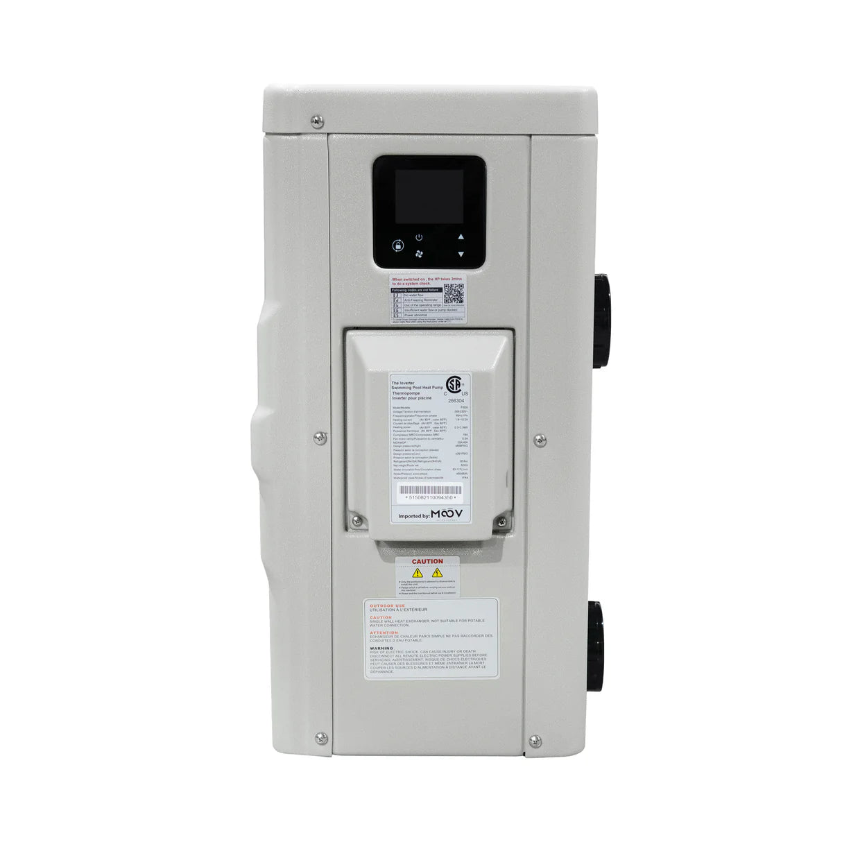Moov Inverter Variable Speed Heat Pump -  65K BTU | MI650