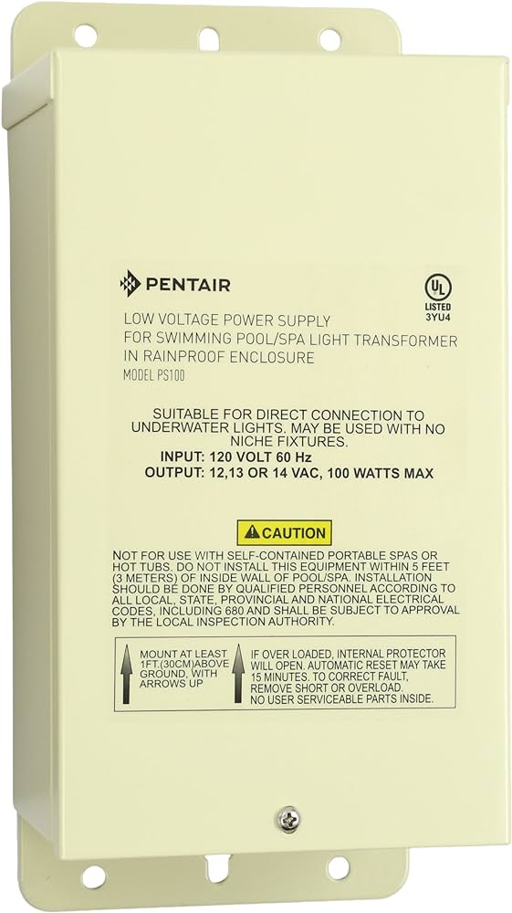 Pentair Pool Light 100 Watt Transformer | 619962