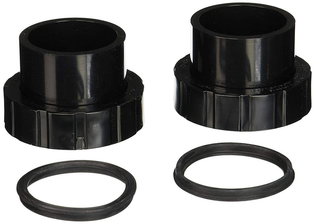Hayward Super II 1.5" and 2" union kit for RSX750PAK1C pool pump, replacement parts with fittings and connectors.