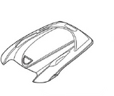 Polaris Hood P965iQ - Top Lid Assembly