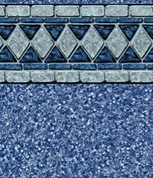 Above Ground Pool Liner Oval -  Beaded - Lancashire