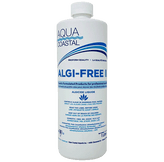 K&J Leisure Aqua Coastal Algi-Free liquid bottle on a white background