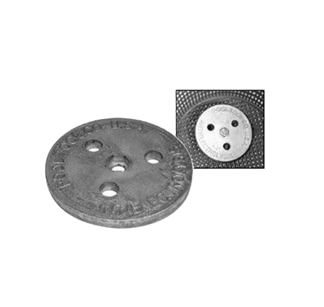 Aqua Coastal anti-electrolysis zinc anode weight for salt water pools, plumbing parts to prevent electrolysis damage.