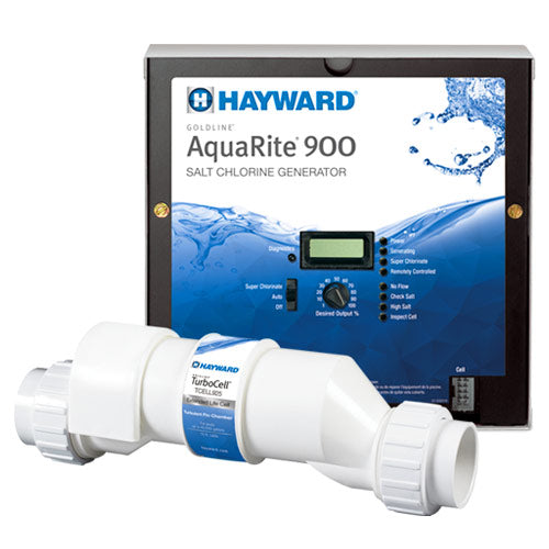 Hayward Aqua Rite Salt Water Chlorine Generator + 25K Gallon Cell