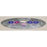 Marquis Overlay Sticker Leisure 4 Button 2000 MS-650-0490