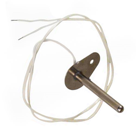 Jandy JXI pool equipment replacement part with flue sensor kit, showing the sensor components and wiring for pool heater safety.