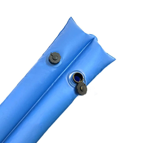 Aqua Coastal heavy-duty water bag, 10 feet double chamber with twist cap, designed for durable water storage.
