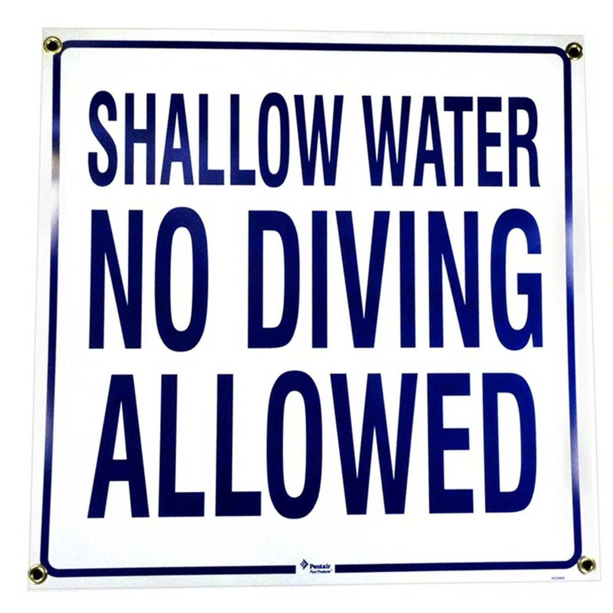Shallow Water No Diving Allowed Sign | R233800