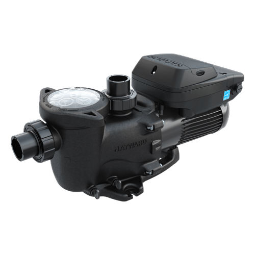 Hayward MaxFlo VS 1.65HP inground pool pump with digital controls and sturdy build for efficient pool circulation.