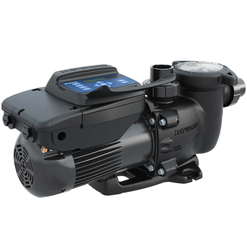 Hayward MaxFlo VS 1.65HP inground pool pump with digital control panel and durable construction.