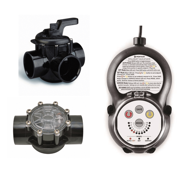 Pentair Smart Heater Automatic Bypass Valve Actuator Kit, 462048