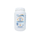 Aqua Coastal pH Up pool chemical bottle for raising water pH levels in pools and spas, with label and cap visible.