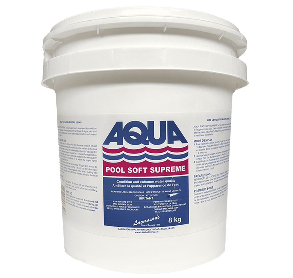 Aqua Coastal Pool Soft Supreme Water Conditioner 8kg container, spa chemicals for soft, balanced pool water.