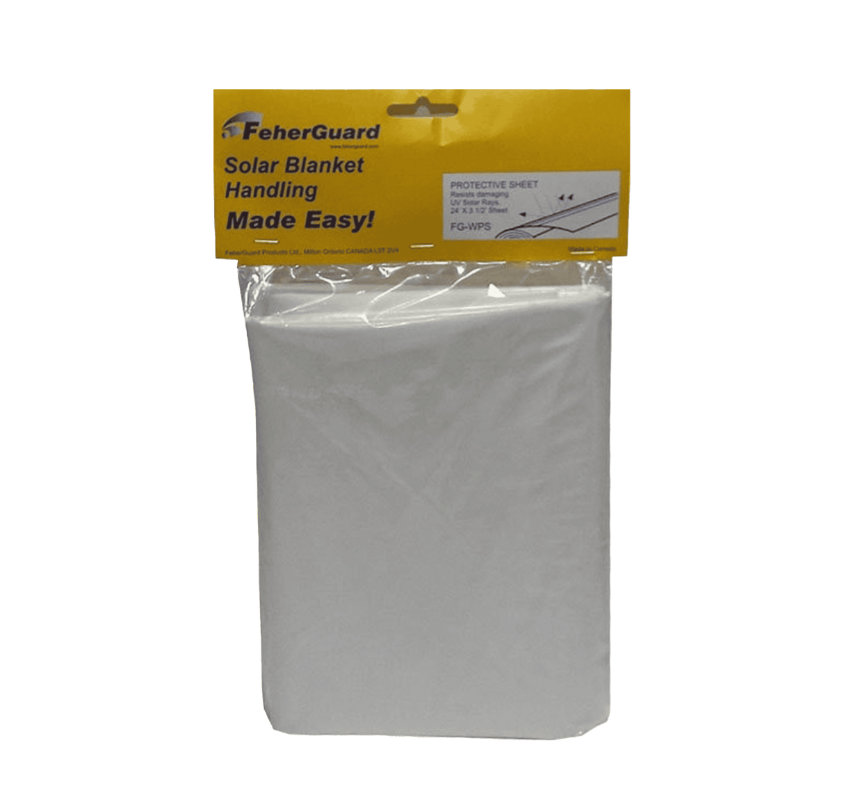 Aqua Coastal Solar Blanket Protective Cover, durable storage sheet for solar cover protection, shown on a solar blanket.