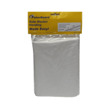 Aqua Coastal Solar Blanket Protective Cover, durable storage sheet for solar cover protection, shown on a solar blanket.