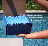 Aqua Spa Shock Pouches, 525g (15 Pack x 35g Each)